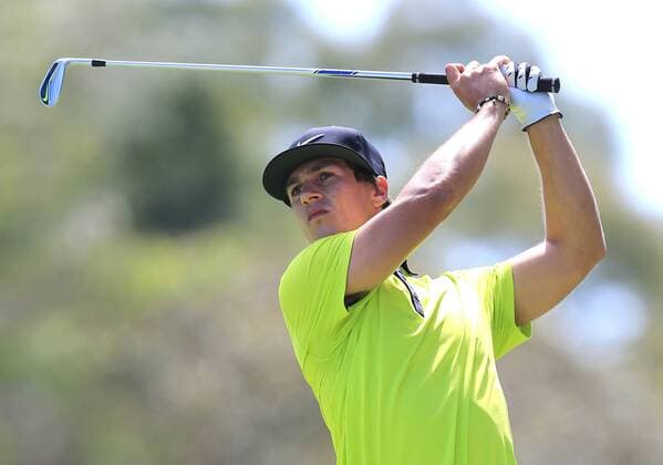 24.10.2014. Perth, Western Australia. , THORBJORN OLESEN (DEN) in action during the 2014 ISPS Handa Perth International being played at Lake Karrinyup Country Club, Perth Western Australia. xsmpximagesx  ActionPlus20608795