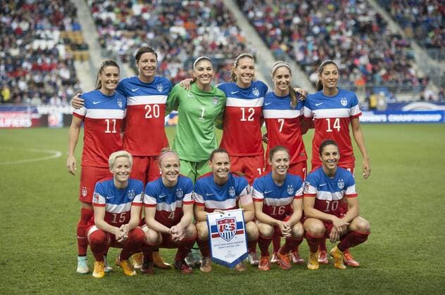 Oct. 26, 2014 - Chester, Pennsylvania, U.S - USA Women National Team at the CONCACAF 2014 championship match at PPL Park in Chester Pa. CONCACAF 2014 - ZUMArf1_