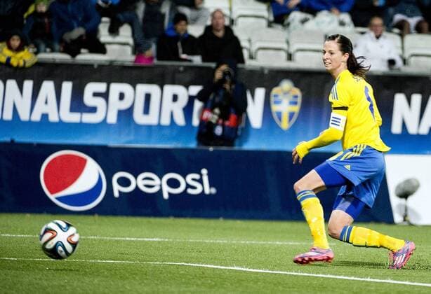 Örebro, 2014 10 29 - Sweden vs Germany - Lotta Schelin (SWE) - KP0300003 