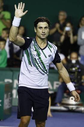 BNP Paribas Masters 2014, David Ferrer celebrates victory 