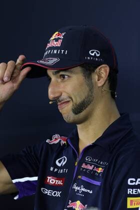 30.10.2014 - Press conference, Daniel Ricciardo (AUS) Red Bull Racing RB10 United States Grand Prix, Austin November 2014 