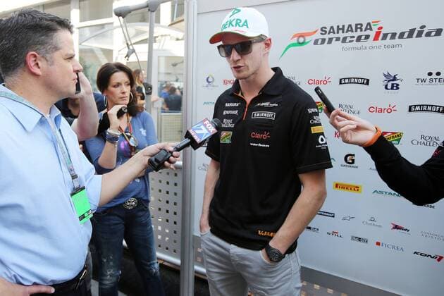 Motorsports: FIA Formula One World Championship 2014, Grand Prix of United States, 27 Nico Hülkenberg (GER, Sahara Force India F1 Team), xHOCHxZWEIx