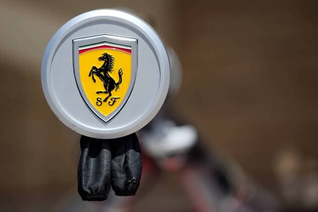 Motorsports: FIA Formula One World Championship 2014, Grand Prix of United States, Scuderia Ferrari, Logo, logo xHOCHxZWEIx