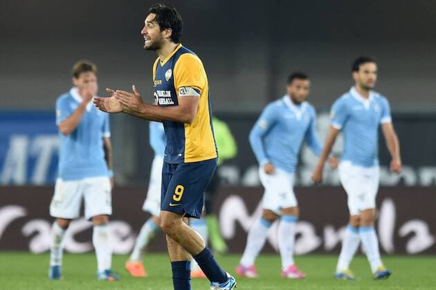 Verona 30 10 2014 - Serie A Hellas Verona - Lazio Rom -- MatteoxGribaudi ImageSport -- Luca Toni 