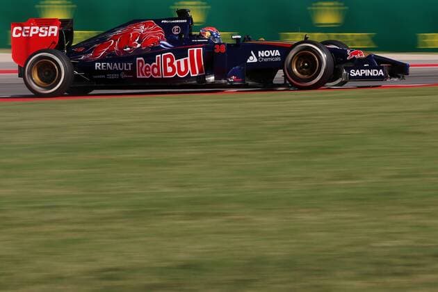 Motorsports: FIA Formula One World Championship 2014, Grand Prix of United States, 38 Max Verstappen (NLD, Scuderia Toro Rosso), xHOCHxZWEIx