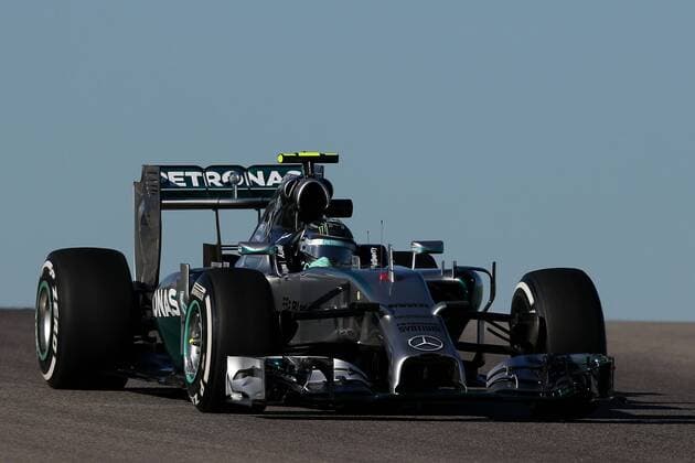Motorsports: FIA Formula One World Championship 2014, Grand Prix of United States, 6 Nico Rosberg (GER, Mercedes AMG Petronas F1 Team), xHOCHxZWEIx