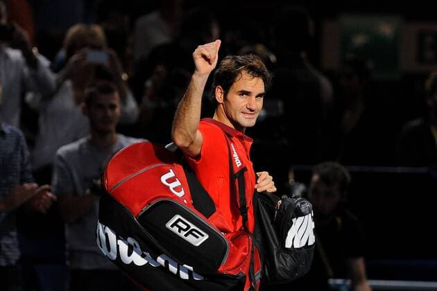 Roger Federer (SUI) TENNIS : BNP Paribas Masters - Paris - ATP Tennis Herren - 31 10 2014 TennismagxPanoramic 