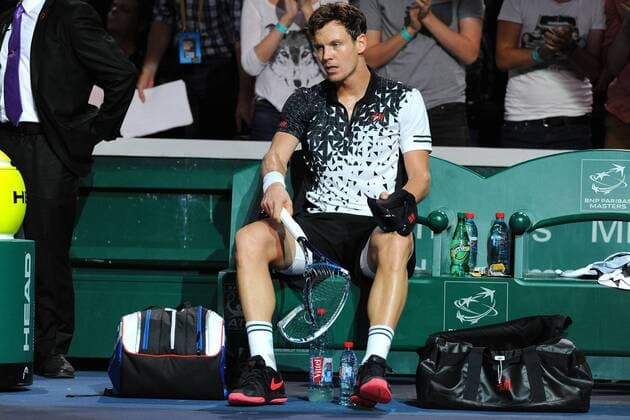 Tomas Berdych (CZE) TENNIS : BNP Paribas Masters - Paris - ATP Tennis Herren - 01 11 2014 Tennismag 