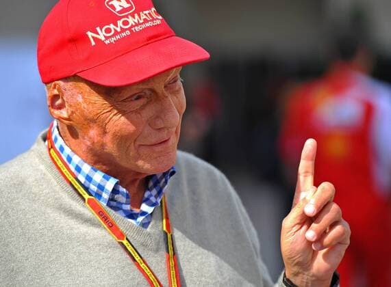 02.11.2014, xekx, Motorsport, Formel 1 Grosser Preis der USA in Austin, v.l. Nikolaus Niki Lauda.