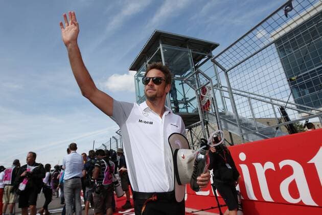 Motorsports: FIA Formula One World Championship 2014, Grand Prix of United States, 22 Jenson Button (GBR, McLaren Mercedes), xHOCHxZWEIx