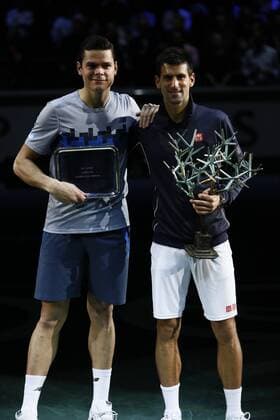 BNP Paribas Masters 2014 Novak Djokovic, Milos Raonic 