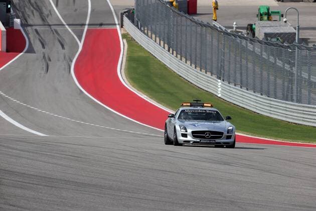 02.11.2014 - Race, The Safety car United States Grand Prix, Austin 30 October - 2 November 2014 