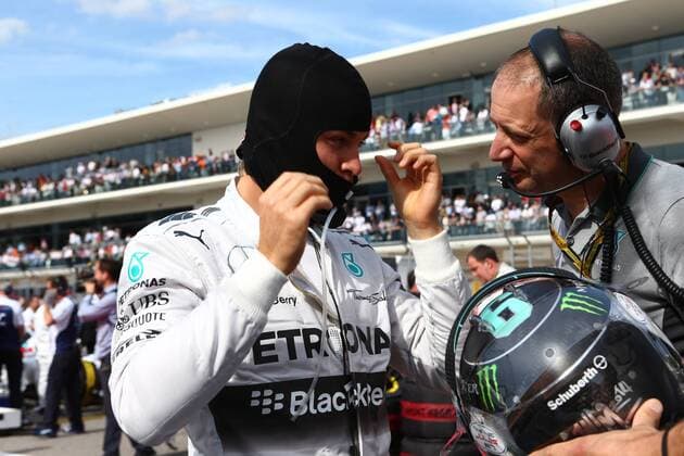 02.11.2014 - Race, Nico Rosberg (GER) Mercedes AMG F1 W05 United States Grand Prix, Austin 30 October - 2 November 2014 