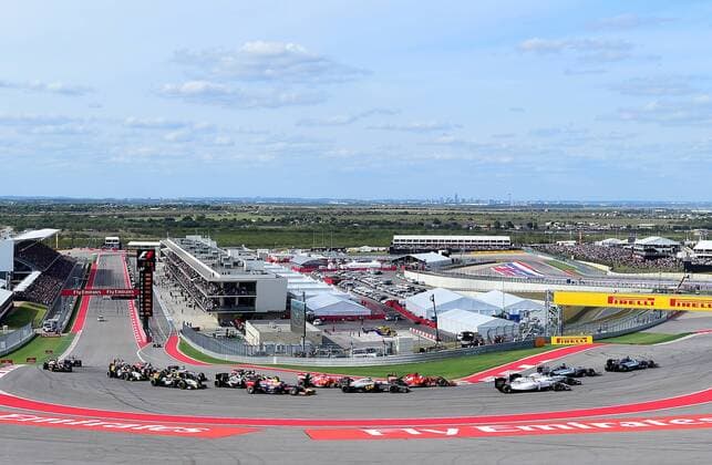 Start, formula 1 GP, USA in Austin Circuit of The Americas, 02.11.2014 Photo:mspb Jerry Andre Start; formula 1 GP, USA,