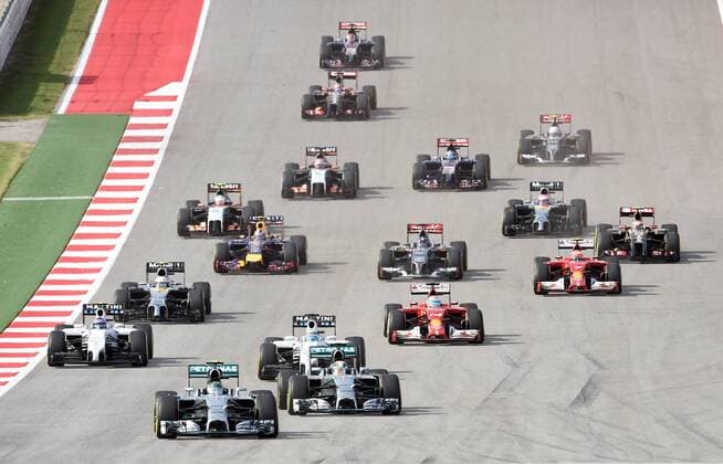 Start, formula 1 GP, USA in Austin Circuit of The Americas, 02.11.2014 Photo:mspb Jerry Andre Start; formula 1 GP, USA,