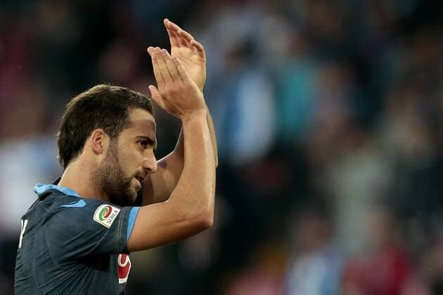 Gonzalo Higuain Napoli Serie A SSC Neapel - AS Rom cesarexpurini
