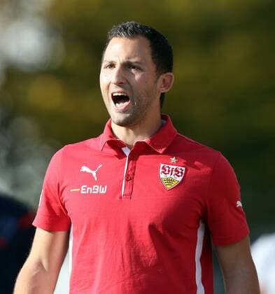 Stuttgart Fußball B-Junioren VfB Stuttgart vs. TSG 1899 Hoffenheim, Trainer Domenico Tedesco (VfB)