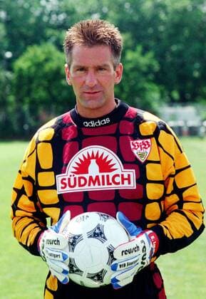 VfB Stuttgart 1. Fussball-Bundesliga, VfB Stuttgart Fototermin Saison 1995 1996: Eike Immel.