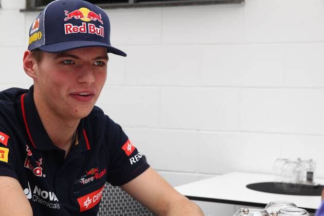 06.11.2014 - Max Verstappen (NED) Scuderia Toro Rosso STR9 Brazilian Grand Prix, Interlagos 6 - 9 November 2014 