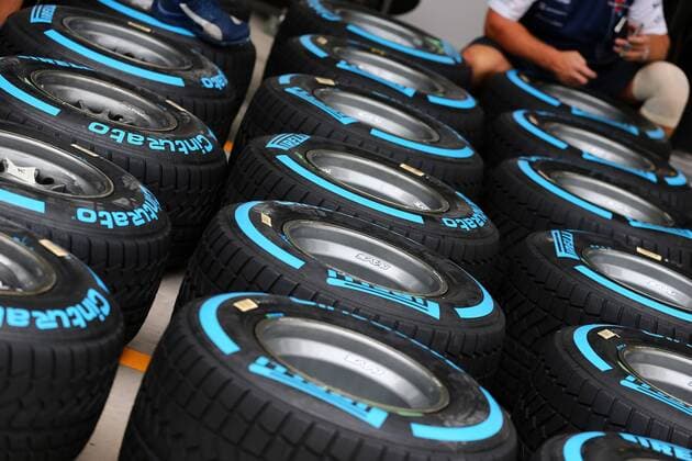 06.11.2014 - Pirelli Cinturato blue rain tyres Brazilian Grand Prix, Interlagos 6 - 9 November 2014 