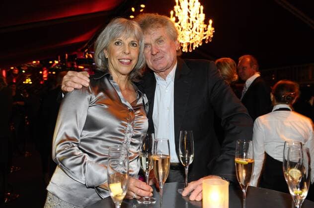 Sepp Maier mit Ehefrau Monika Premiere Teatro Schuhbeck München 06. November 2014