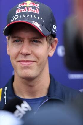 06.11.2014 - Sebastian Vettel (GER) Red Bull Racing RB10 Brazilian Grand Prix, Interlagos 6 - 9 November 2014 