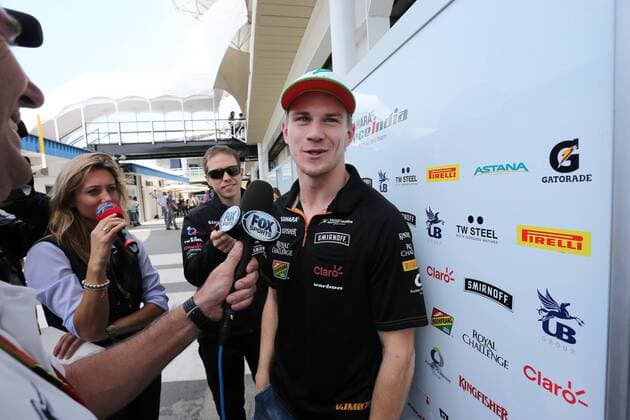 06.11.2014 - Nico Hulkenberg (GER) Sahara Force India F1 VJM07 Brazilian Grand Prix, Interlagos 6 - 9 November 2014 