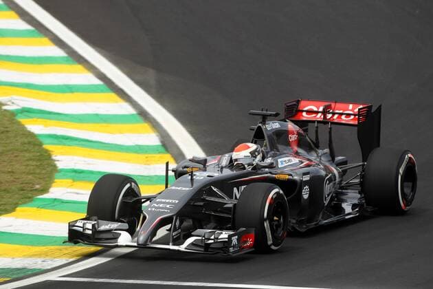 07.11.2014 - Free Practice 1, Adrian Sutil (GER) Sauber F1 Team C33 Brazilian Grand Prix, Interlagos 6 - 9 November 2014 