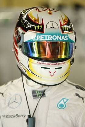 Motorsports: FIA Formula One World Championship 2014, Grand Prix of Brazil, 44 Lewis Hamilton (GBR, Mercedes AMG Petronas F1 Team), xHOCHxZWEIx