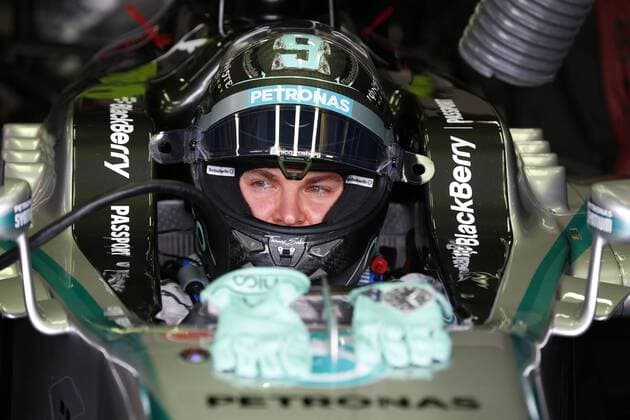 Motorsports: FIA Formula One World Championship 2014, Grand Prix of Brazil, 6 Nico Rosberg (GER, Mercedes AMG Petronas F1 Team), xHOCHxZWEIx