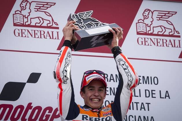 Aktuell Motorsport, MotoGP, Marc Marquez gewinnt den GP in Valencia Marc Marquez (ESP), Repsol Honda Team rider, 