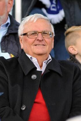Dr. Theo Zwanziger 09.11.2014 Frankfurt, Stadion am Brentanobad UEFA Women Champions League, Saison 2013 2014 1. FFC Frankfurt gegen ASD Torres Femminile Hochformat, Aktion