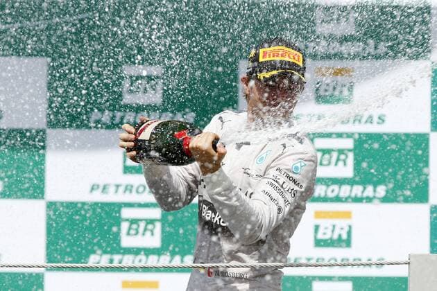 Motorsports: FIA Formula One World Championship 2014, Grand Prix of Brazil, 6 Nico Rosberg (GER, Mercedes AMG Petronas F1 Team), xHOCHxZWEIx