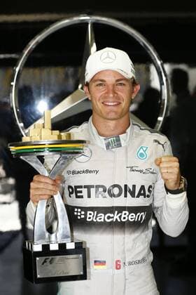 Motorsports: FIA Formula One World Championship 2014, Grand Prix of Brazil, 6 Nico Rosberg (GER, Mercedes AMG Petronas F1 Team), xHOCHxZWEIx