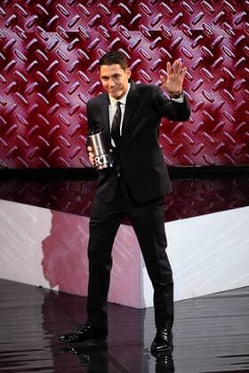 Valencia, SPAIN - FIM Awards Ceremony 2014. In the picture: Aleix Espargaro (NGM Forward Racing) was recognised as the top rider in the Open category. 