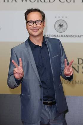 Matthias Opdenhövel bei der Die Mannschaft Kino Premiere am 10.11.2014 in Berlin Die Mannschaft Kino Premiere in Berlin, 2014 
