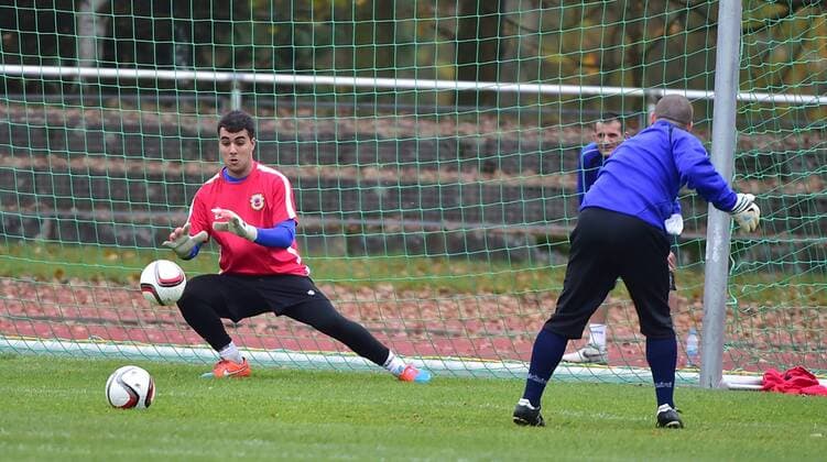 11.11.2014 - Fussball Soccer - Training Nationalteam Nationalmannschaft Gibraltar - - Training Trainingsimpression