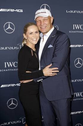 Axel Schulz mit Ehefrau Patricia beim Laureus Medien Preis 2014 im Grand Hyatt. Berlin, 12.11.2014 Foto:xR.xHardex xFuturexImage