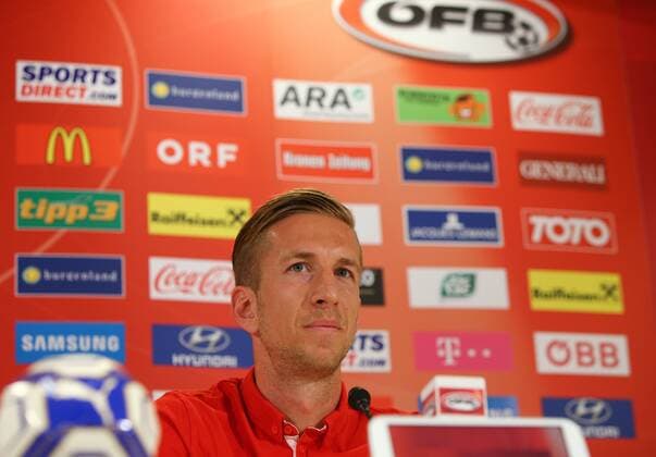 SOCCER - UEFA EURO 2014 quali, preview VIENNA,AUSTRIA,13.NOV.14 - SOCCER - UEFA European Qualifiers, ÖFB international match, Austria, preview, press conference of team AUT. Image shows Marc Janko (AUT). 