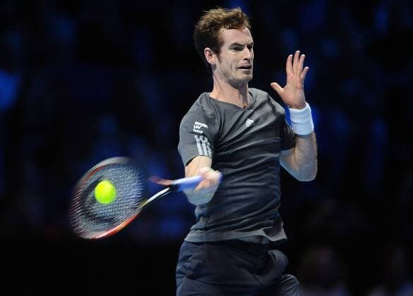 Tennis - 2014 ATP Tennis Herren World Tour Finals at The O2 - Day five, Group B Singles: Andy Murray 