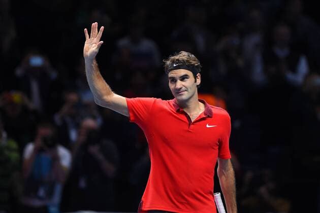 Roger Federer (Sui) TENNIS : ATP Tennis Herren World Tour Finals 2014 - 11 11 2014 - 16 11 2014 TennisMagazine Panoramic 