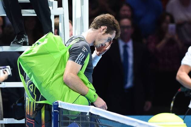 Andy Murray (GB) TENNIS : ATP Tennis Herren World Tour Finals 2014 - 11 11 2014 - 16 11 2014 TennisMagazine Panoramic 