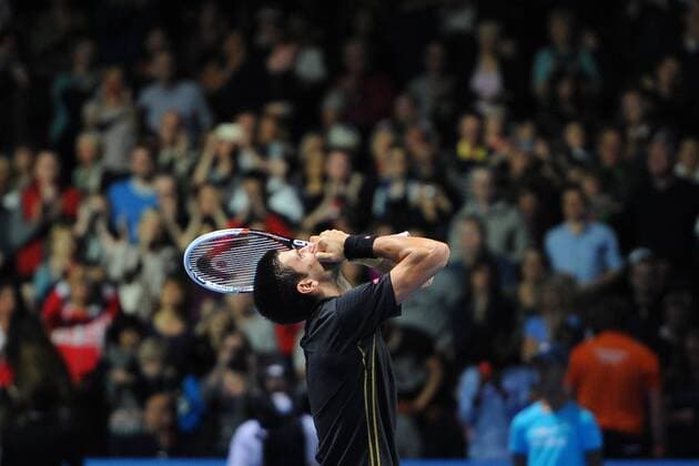 Novak Djokovic (Ser) TENNIS : ATP Tennis Herren World Tour Finals 2014 - 11 11 2014 - 16 11 2014 TennisMagazinexPanoramic 