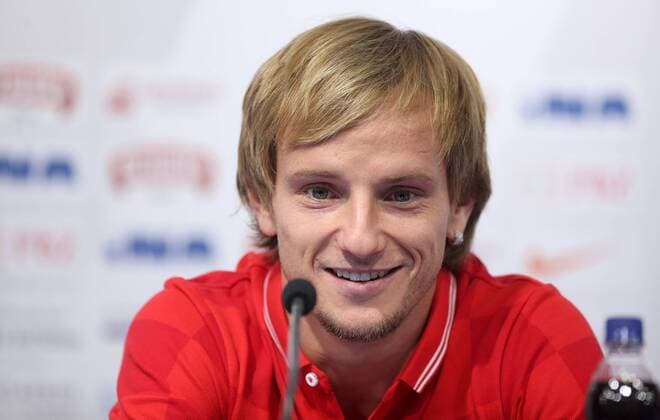 Croatia nation football team - press conference 14.11.2014., Zagreb, Croatia - Player of the Croatia national football team Ivan Rakitic attends a press conference ahead of the UEFA EURO 2016 qualifier against Italy.  IgorxKralj PIXSELL