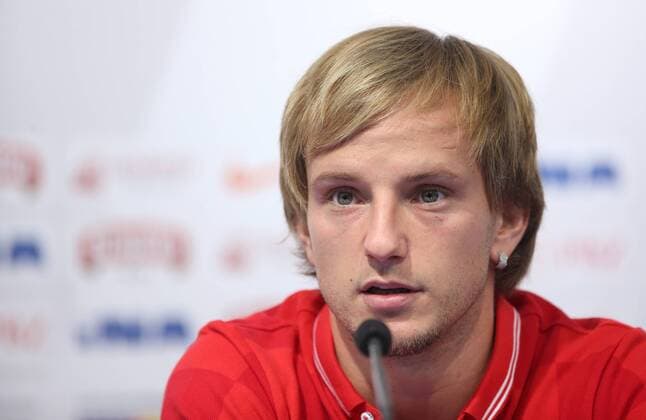 Croatia nation football team - press conference 14.11.2014., Zagreb, Croatia - Player of the Croatia national football team Ivan Rakitic attends a press conference ahead of the UEFA EURO 2016 qualifier against Italy.  IgorxKralj PIXSELL