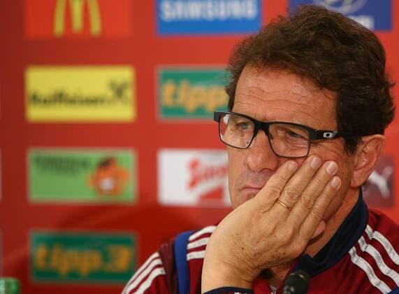 SOCCER - UEFA EURO 2016 quali, AUT vs RUS, preview VIENNA,AUSTRIA,14.NOV.14 - SOCCER - UEFA European Championship 2016, European Qualifiers, OEFB international match, Austria vs Russia, preview, press conference of team RUS. Image shows head coach Fabio Capello (RUS). 