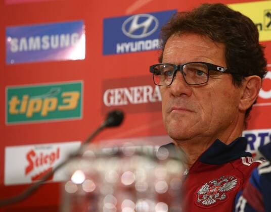 SOCCER - UEFA EURO 2016 quali, AUT vs RUS, preview VIENNA,AUSTRIA,14.NOV.14 - SOCCER - UEFA European Championship 2016, European Qualifiers, OEFB international match, Austria vs Russia, preview, press conference of team RUS. Image shows head coach Fabio Capello (RUS). 