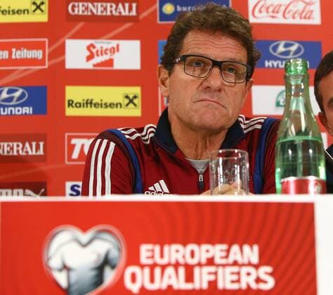 SOCCER - UEFA EURO 2016 quali, AUT vs RUS, preview VIENNA,AUSTRIA,14.NOV.14 - SOCCER - UEFA European Championship 2016, European Qualifiers, OEFB international match, Austria vs Russia, preview, press conference of team RUS. Image shows head coach Fabio Capello (RUS). 