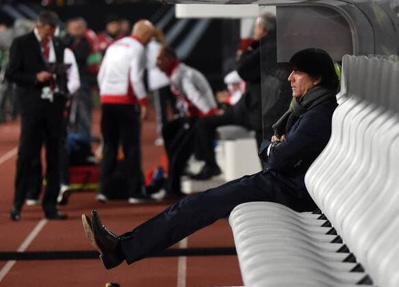 14.11.2014, xjhx, Fussball EM Qualifikation, Deutschland - Gibraltar, v.l. Trainer Joachim JOGI Loew (Deutsche Fussball Nationalmannschaft DFB)