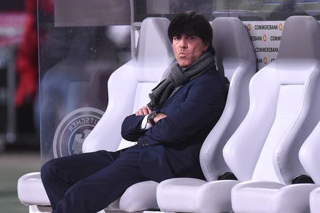 Fußball Länderspiel Deutschland - Gibraltar am 14.11.2014 im Grundig Stadion in Nürnberg Joachim Löw ( Bundestrainer )